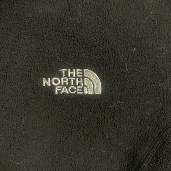 Black North Face Fleece Quarter Zip - Picture 2 of 5
